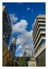 London November 26  Building along the river between Tower Bridge and Millennium Bridge
