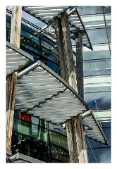 London November 29  Building along the river between Tower Bridge and Millennium Bridge