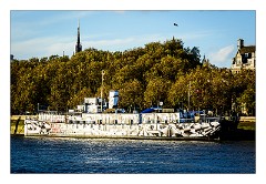 London November 37  Walking along from Millennium Bridge towards The London Eye