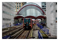 London in October 06  DLR railway
