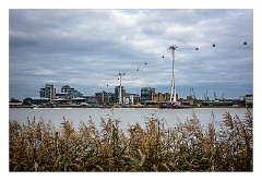 London in October 25  Fly the Emirates Air Line between Greenwich Peninsula and the Royal Docks. This is London’s only cable car experience. And it’s just five minutes from The O2.