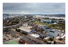 London in October 36  Flying over the Thames on the Emirates Cable Car