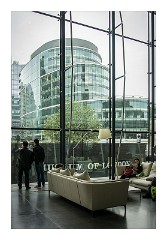 London September  05  Building opposite the Museum of London