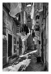 Puglia Monopoli Area 04  Washing in the Street's of Monopoli