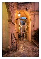Puglia Monopoli Area 24  Early Morning in the Rain Locorotondo