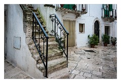 Puglia Monopoli Area 26  Early Morning in the Rain Locorotondo