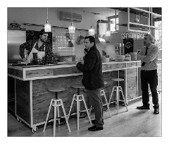 Puglia Monopoli Area 51  A Lovely Modern Restaurant