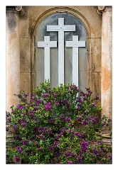 Puglia Monopoli Area 70  Cemetery in the Itria Valley near Alberobello