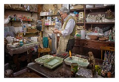 Puglia Lecce Area 001  The Workshop of the Paper Mache Maker of Dolls - Lecce
