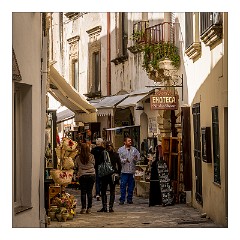 Puglia Lecce Area 025  The little Streets of Otranto