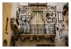 Puglia Lecce Area 033  A Little Courtyard in Gallipoli