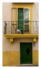 Puglia Lecce Area 037  A Little Courtyard in Gallipoli