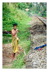 Galle 21  Brushing his teeth, Ahangame