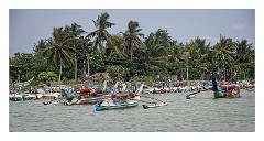 Galle 50  Local Colourful Fishing Boats