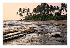 Galle 51  A Beach in Galle as the sun sets