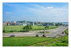 Galle 57  Taken from The Galle Fort looking down on the Sri Lankan Cricket Grounds.