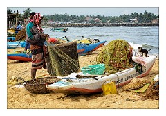 Negombo 17  Checking the Nets