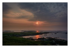 Harris 033  Sunset Leverburgh