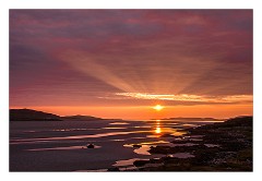 Harris 063  Luskentyre sunset