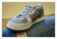 Harris 075  Nike shoe with Harris Tweed