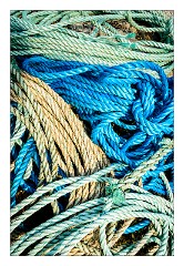 Harris 116  Ropes at the Harbour South Harris