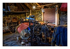 Lewis 33  Inside a Blackhouse Museum
