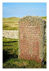 North Uist 04  The Grave Yard and Lichen