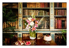 Warwick Castle 04  The Library