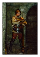 Warwick Castle 12  Guarding the Castle