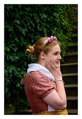 Warwick Castle 15  Maiden from the Princess Tower
