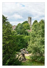 Warwick Castle 21  View from the Ramparts - Guys Tower