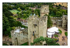Warwick Castle 22  View from the Ramparts - Guys Tower