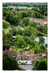 Warwick Castle 23  View from the Ramparts - Guys Tower