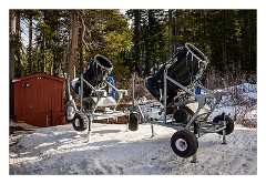 California 06  Snow making machines