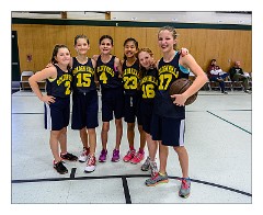 California 12  Nikki in the School Basketball Team