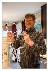 California 13  Roland making homemade beer