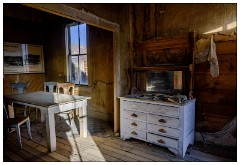 Bodie State Historic Park California 23  Inside the Miller House