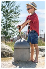 Nikki and Jason's Visit July 017  Cambourne Play Area