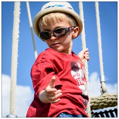 Nikki and Jason's Visit July 021  Cambourne Play Area