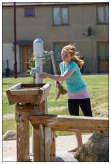 Nikki and Jason's Visit July 022  Cambourne Play Area