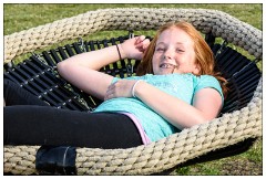 Nikki and Jason's Visit July 027  Cambourne Play Area