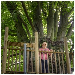 Nikki and Jason's Visit July 029  Anglesey Abbey Tree House
