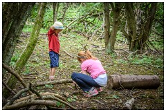 Nikki and Jason's Visit July 032  Anglesey Abbey woods