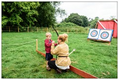 Nikki and Jason's Visit July 059  Archery