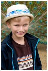 Nikki and Jason's Visit July 074  Peacock Garden