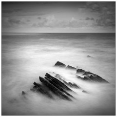 Image 17  Sea Rushing over the rocks