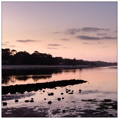 France 14  Sunset on the Lake