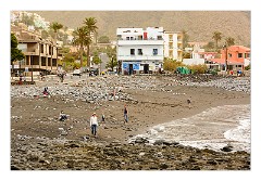 La Gomera 001  View of the main town and beach