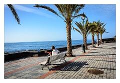 La Gomera 003  Overlooking the sea and main promenade
