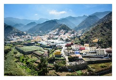 La Gomera 060  Viewpoint of Almendrillo looking onto Vallehermoso
